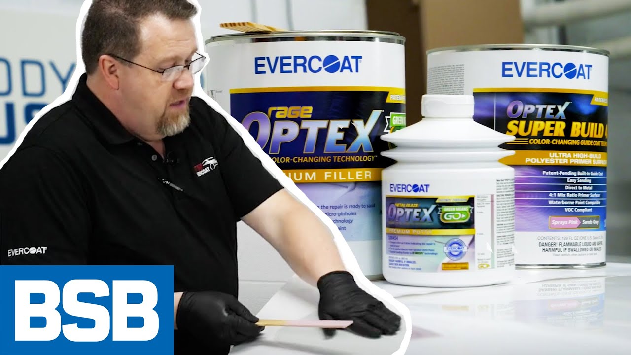 Learn How to Apply OPTEX Body Filler, Putty, and Primer